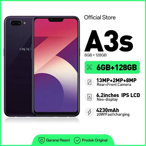 Oppo A3s Ram 4/128 Harga Dan Spesifikasi